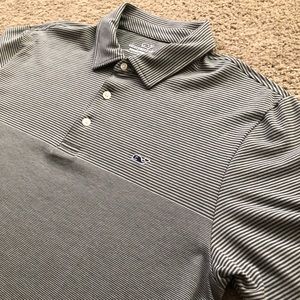 Vineyard Vines Polo Edgartown Medium Grey/Gray